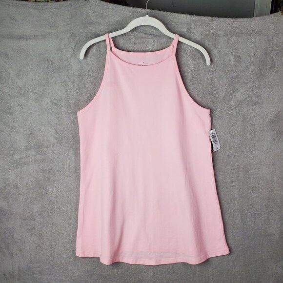 torrid Tops - Torrid 2X NWT High Neck Foxy Halter Top Tank Blush Pink Stretchy Fitted
